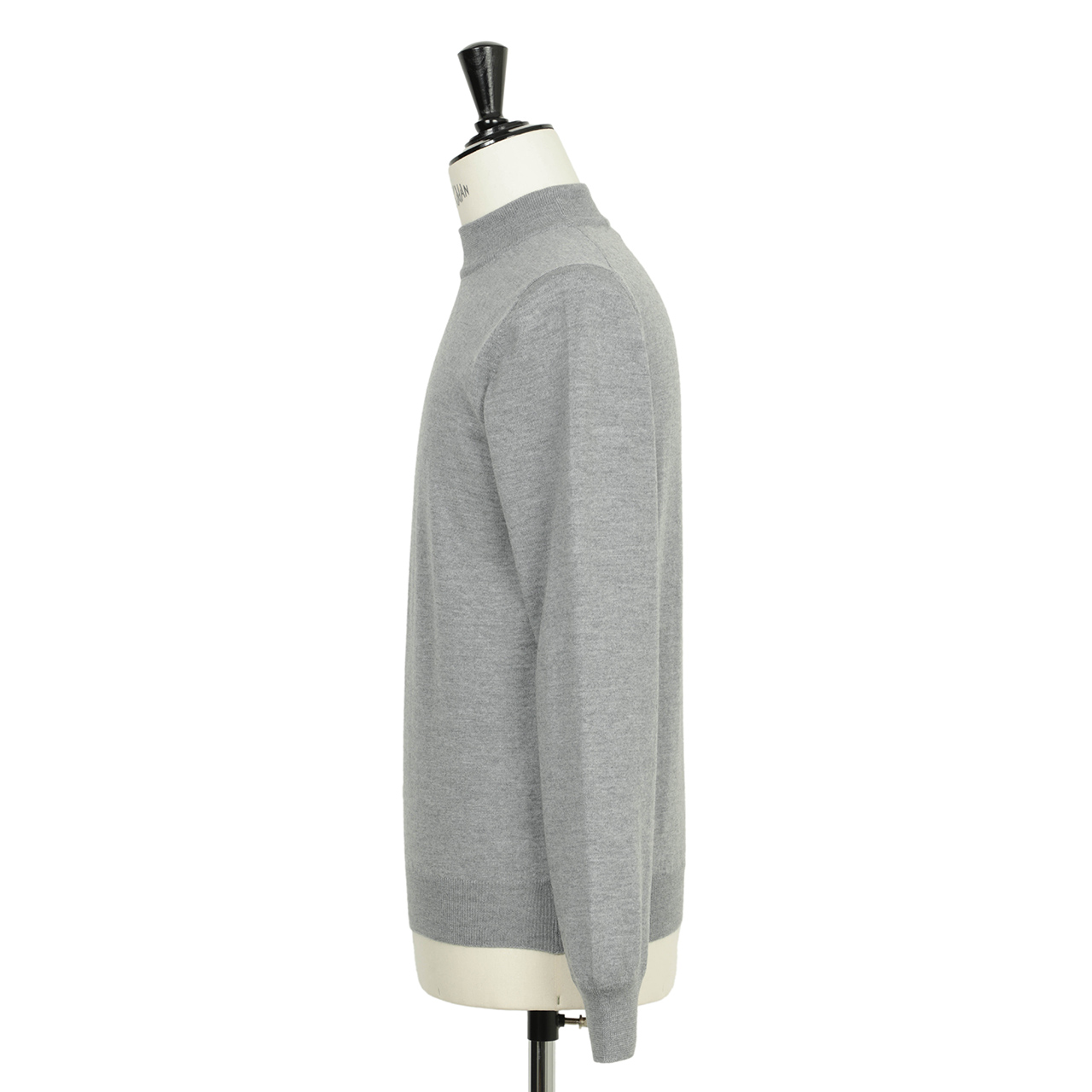 【クリーニング済】GRAN SASSO モックネックハイゲージウールプルオーバー Gran Sasso グランサッソ ニット モックネック ハイゲージ ウール プル